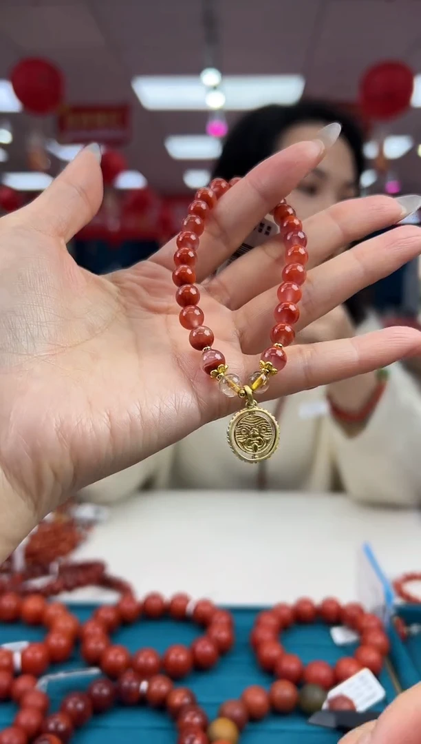 【闪购商品】南红玛瑙手串未镶嵌1.16-1-7（多样式）