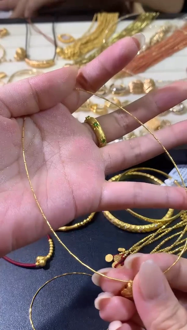 项圈18K金W416|多样性发货一件1150