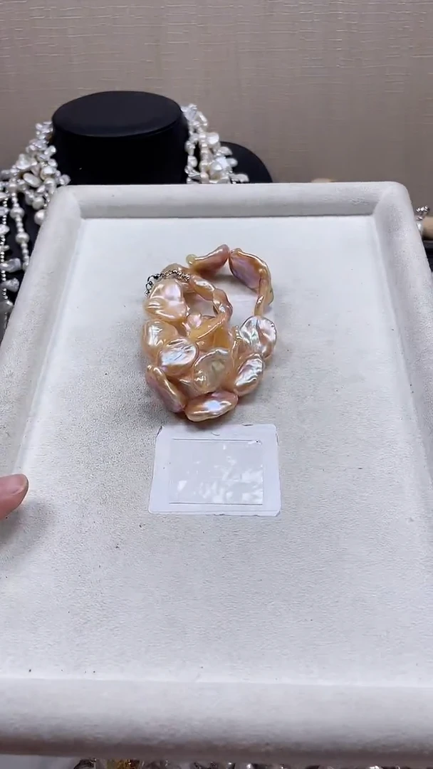 未镶嵌项链淡水珍珠【纯恬饰品】