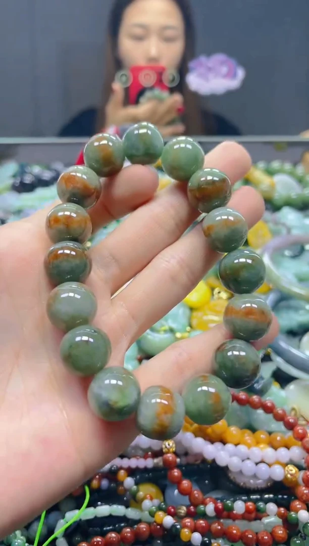颈饰未镶嵌翡翠14MM/H/翡翠A货，一件也是批发价