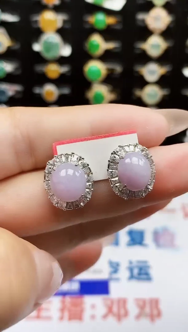 银S925镶嵌戒指翡翠2202