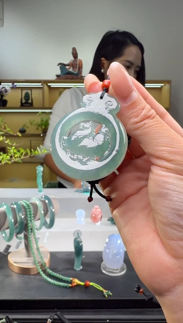 吊坠(不含链)未镶嵌翡翠马