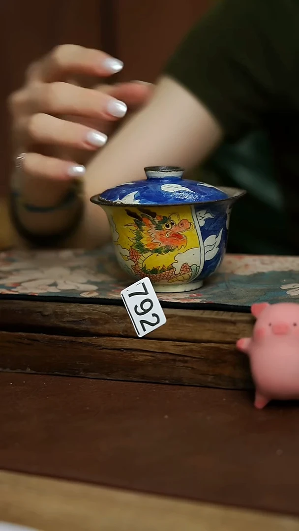 福利！！设计师手作款  迷糊设计师 盖碗