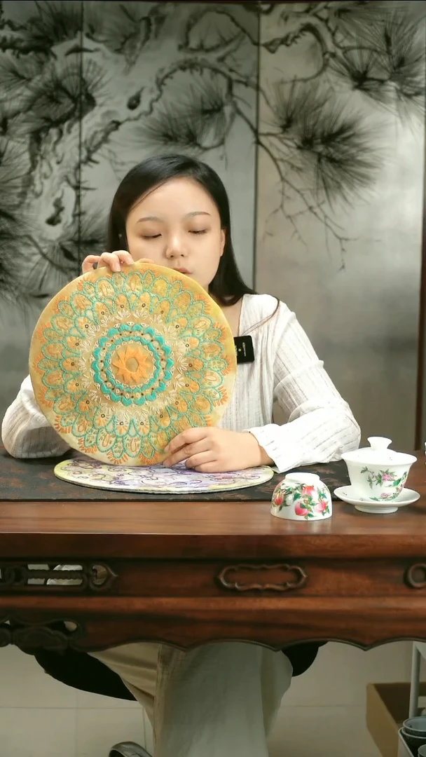圆形茶席