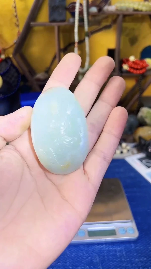 【闪购商品】和田玉挂件未镶嵌和田高观音+糖（飞铃文玩）