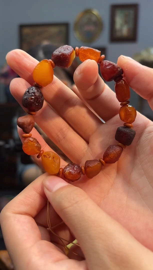 手串琥珀未镶嵌手串