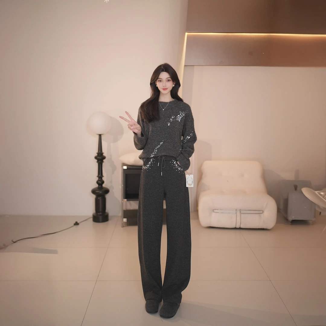 Basic House/百家好秋冬穿搭女装2025新款爆款套装B1385B577Z2