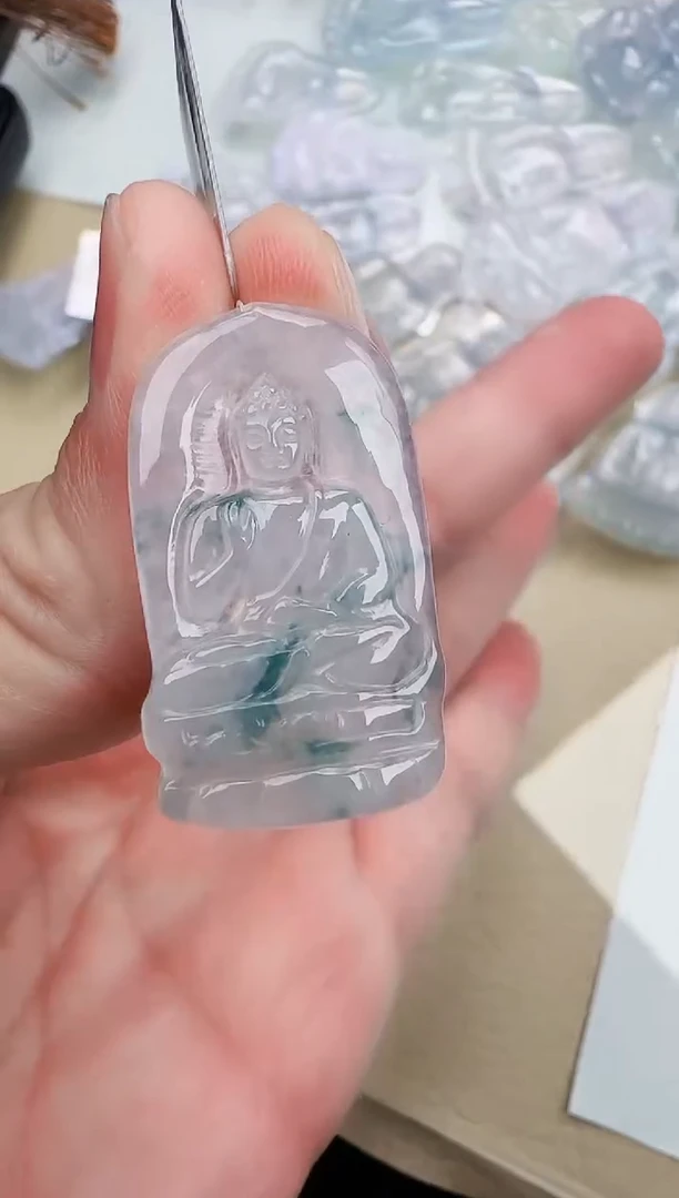 颈饰未镶嵌翡翠缅甸翡翠a货