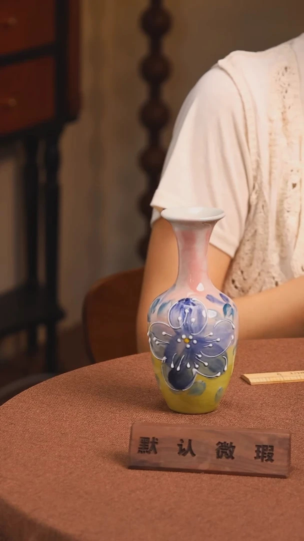 瓷片景德镇原创高温陶瓷花器不带花