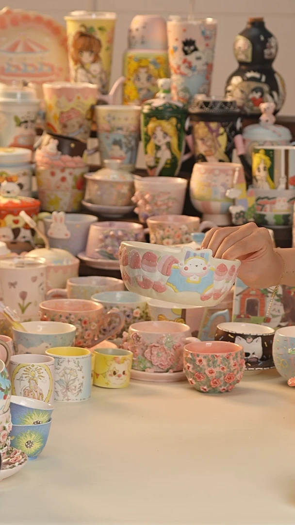 其他景德镇釉下彩手绘设计师款陶瓷