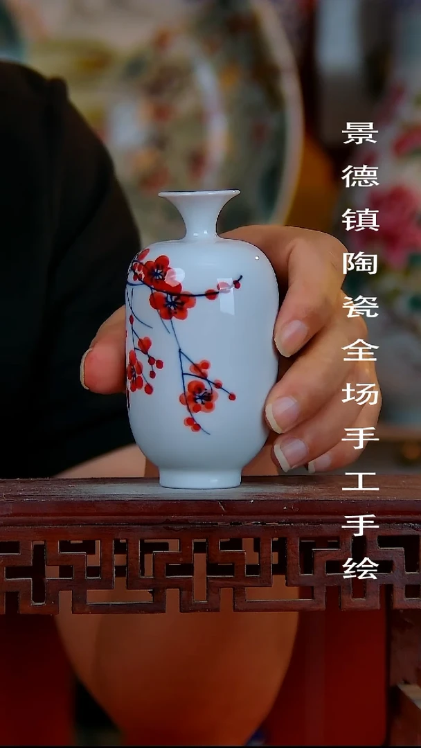 摆件景德镇陶瓷 全场手工手绘