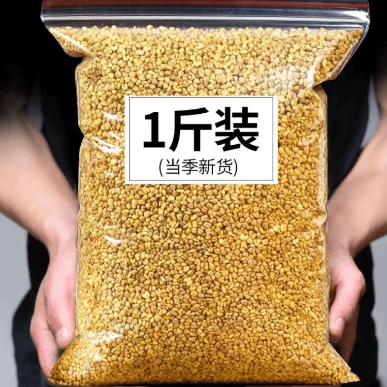 黄苦荞四川大凉山新货苦荞茶500g浓郁干吃泡水干净颗粒饱满黑苦荞