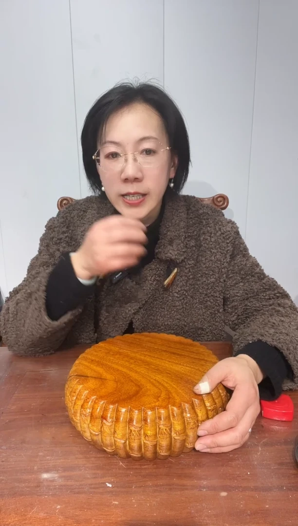 木天*沙瑕疵处理 老花节节高升23*26*8金瓜