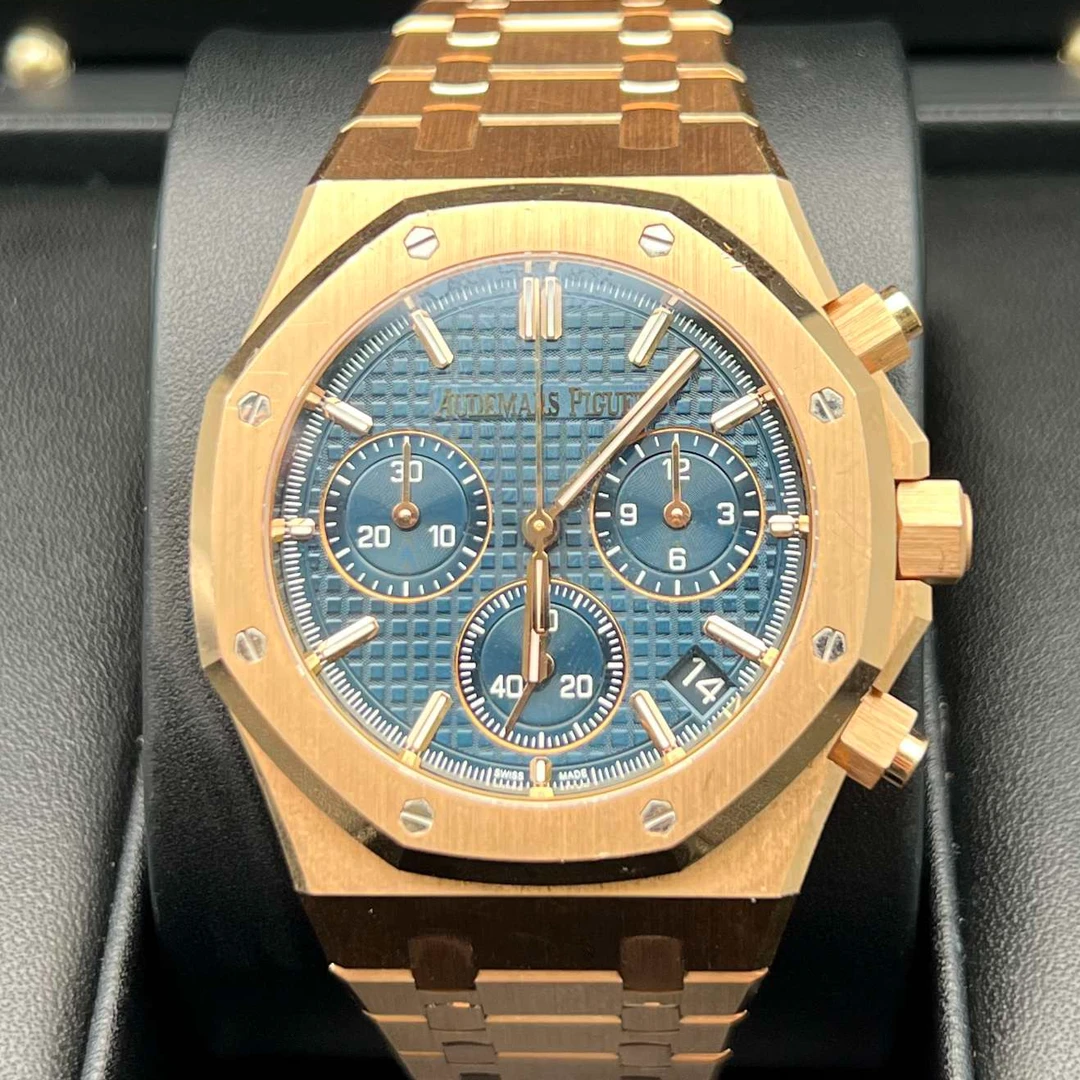 99新 AIPE/爱彼 皇家橡树型 26240OR.OO.1320OR.05 蓝盘二手全套