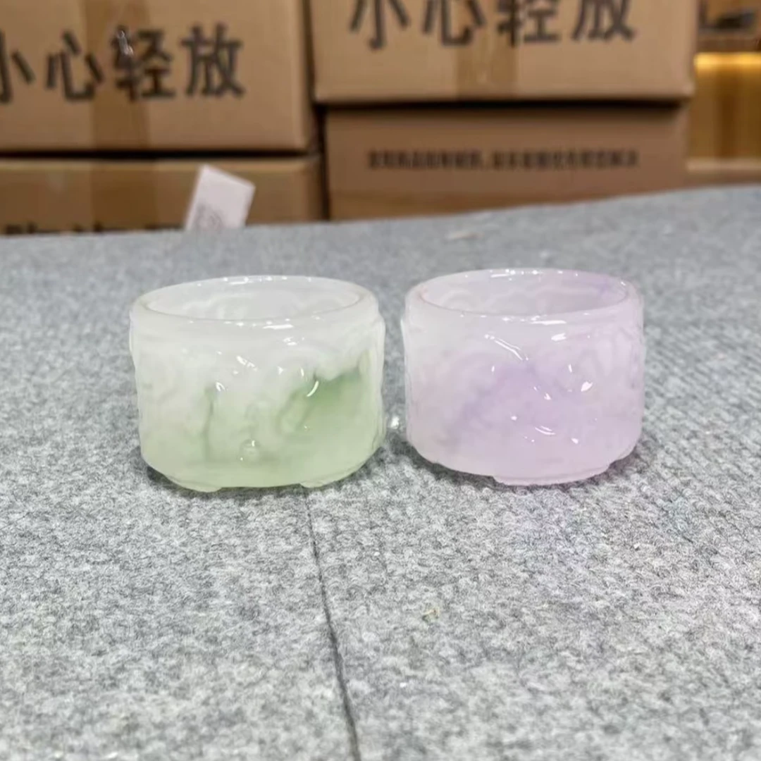 水墨琉璃浮雕主人杯 1928+1929