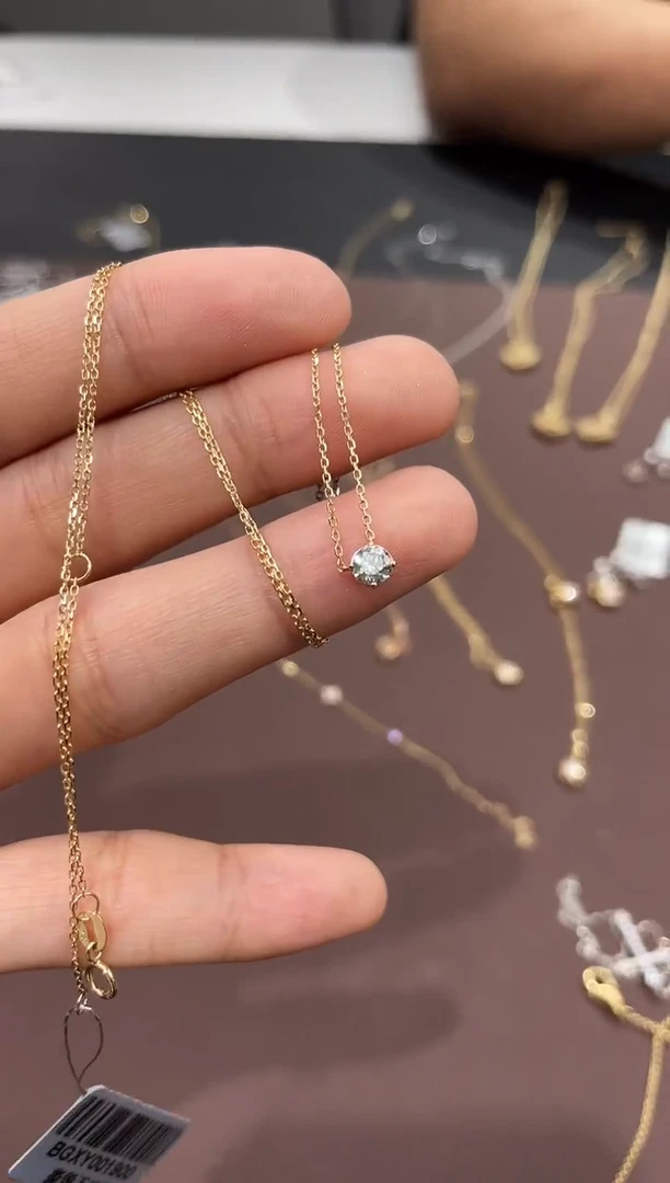 吊坠18K金镶嵌钻石TA0603-1204-701