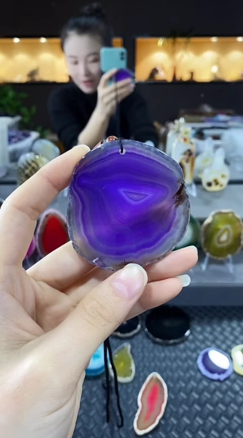 未镶嵌颈饰玛瑙/玉髓生*玛瑙