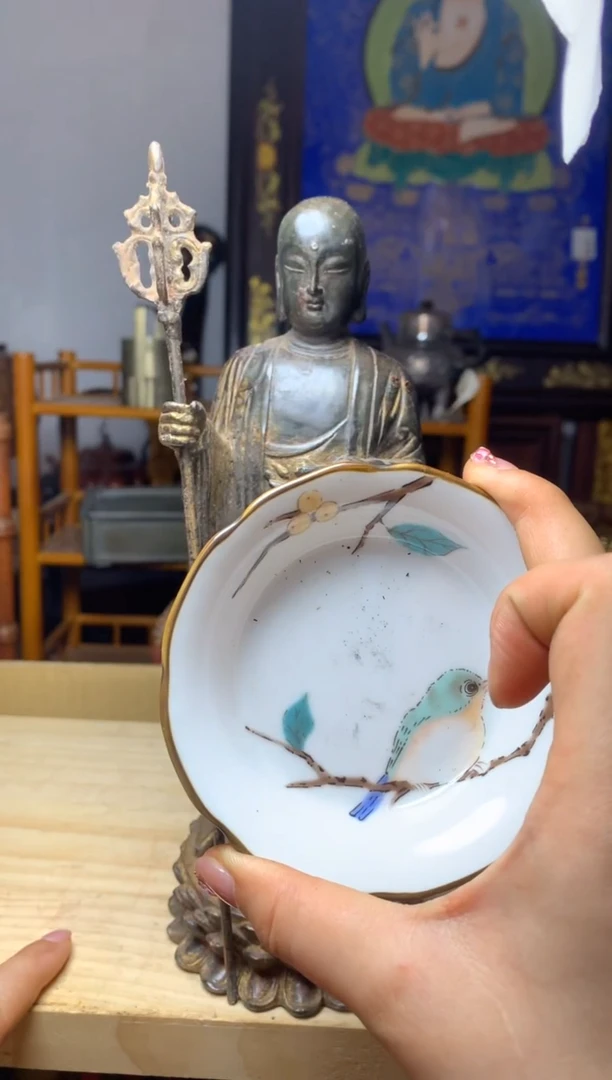 紫砂盖碗瓷器默认微瑕瓷器