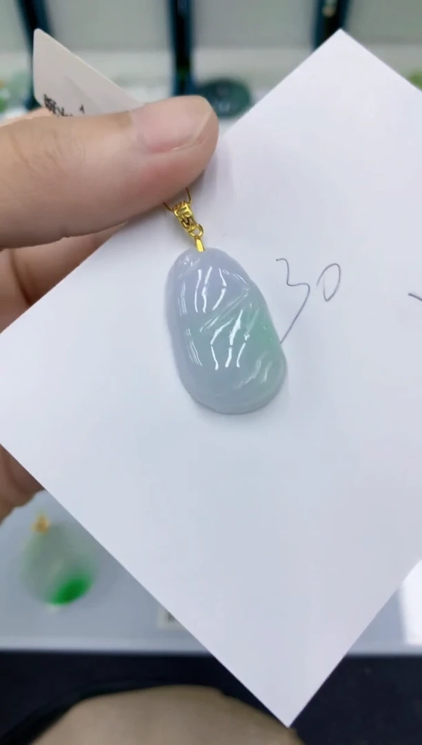 颈饰未镶嵌翡翠翡翠