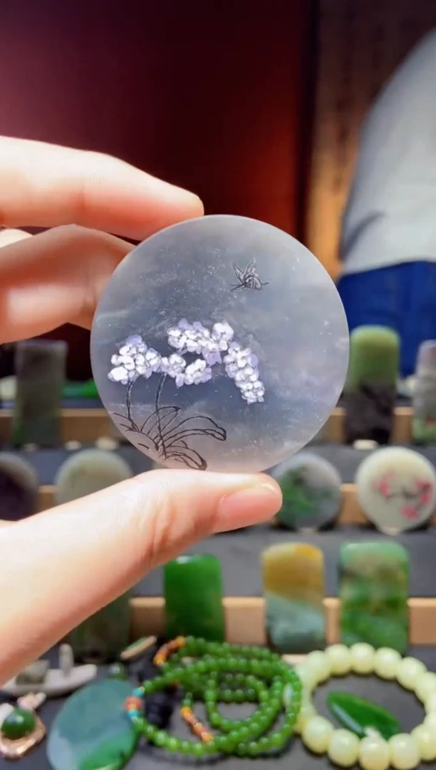 和田玉未镶嵌挂件yc