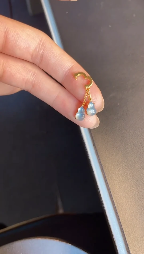 吊坠(不含链)银S925镶嵌翡翠1