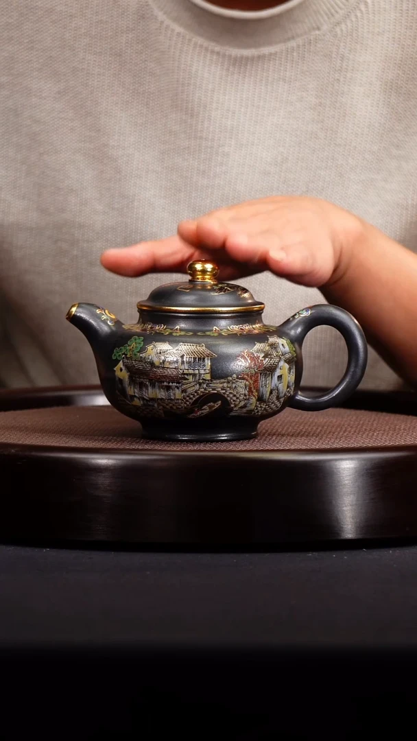 茶壶紫砂宜兴紫砂原矿壶