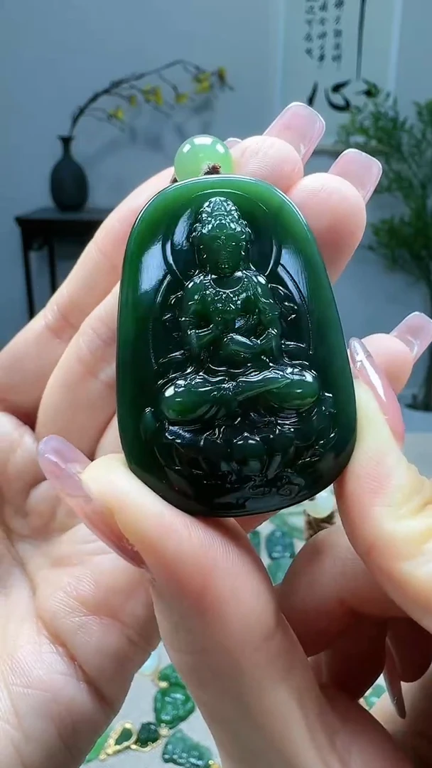 未镶嵌和田玉挂件1