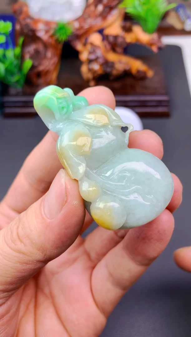 颈饰未镶嵌翡翠用****0葫芦