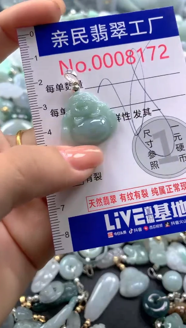 颈饰未镶嵌翡翠8172