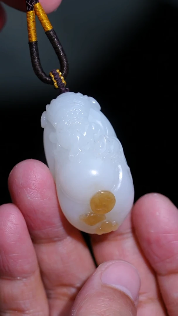 吊坠(不含链)未镶嵌和田玉18多样性发一