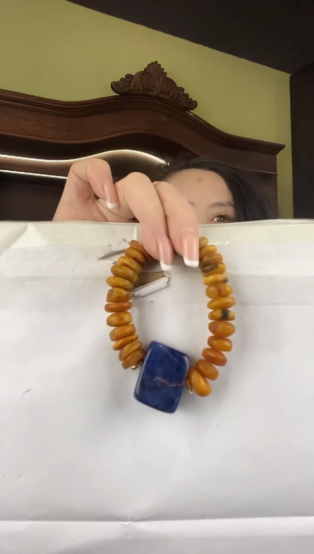 手链琥珀未镶嵌多样性发一