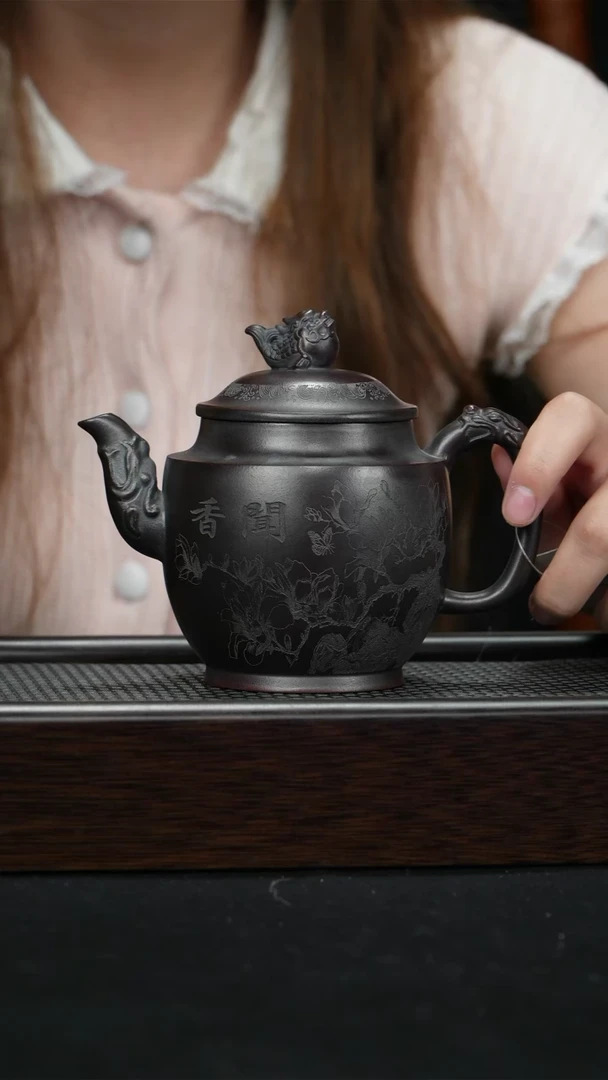 茶壶紫砂宜兴紫砂260cc0400