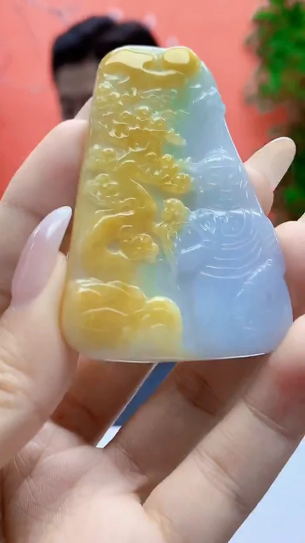 未镶嵌定制翡翠4917ty-毛货挂件15