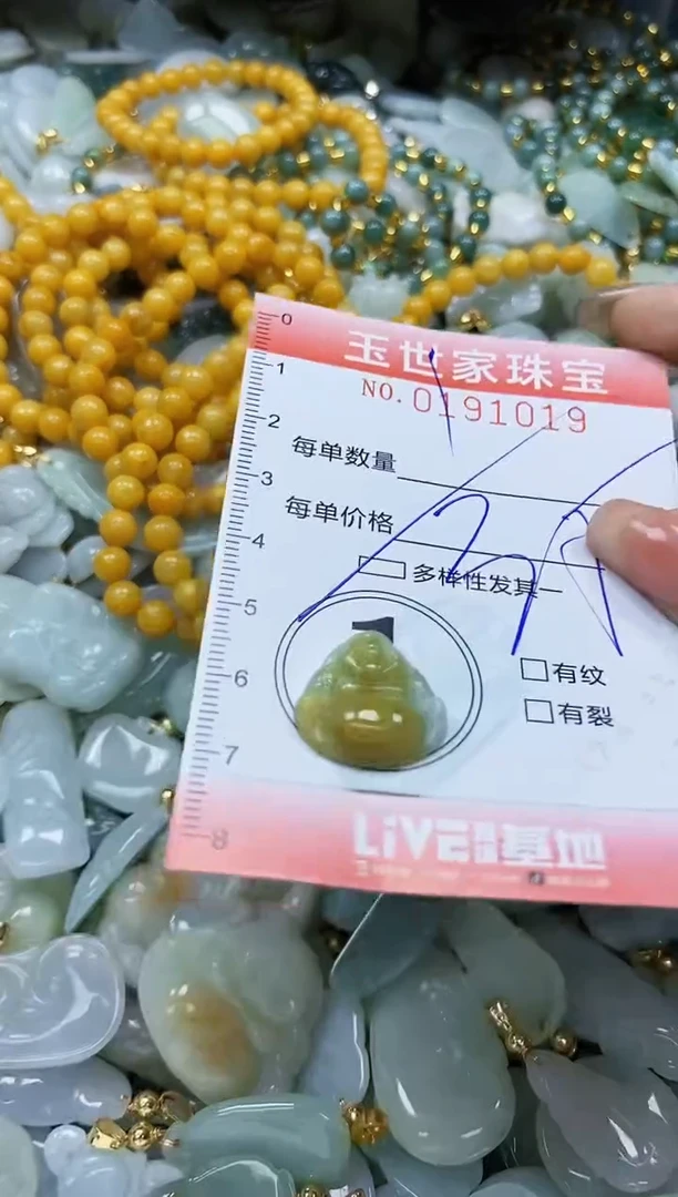 【闪购商品】翡翠颈饰未镶嵌闪购0191019多样性发其一