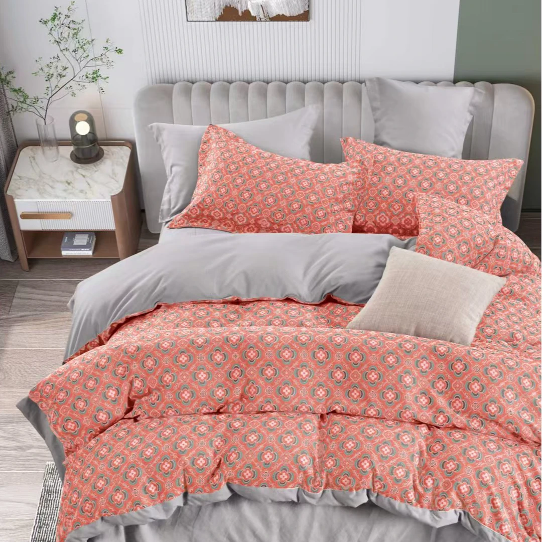 亲肤棉被罩--华丽图饰 （纽扣）-9