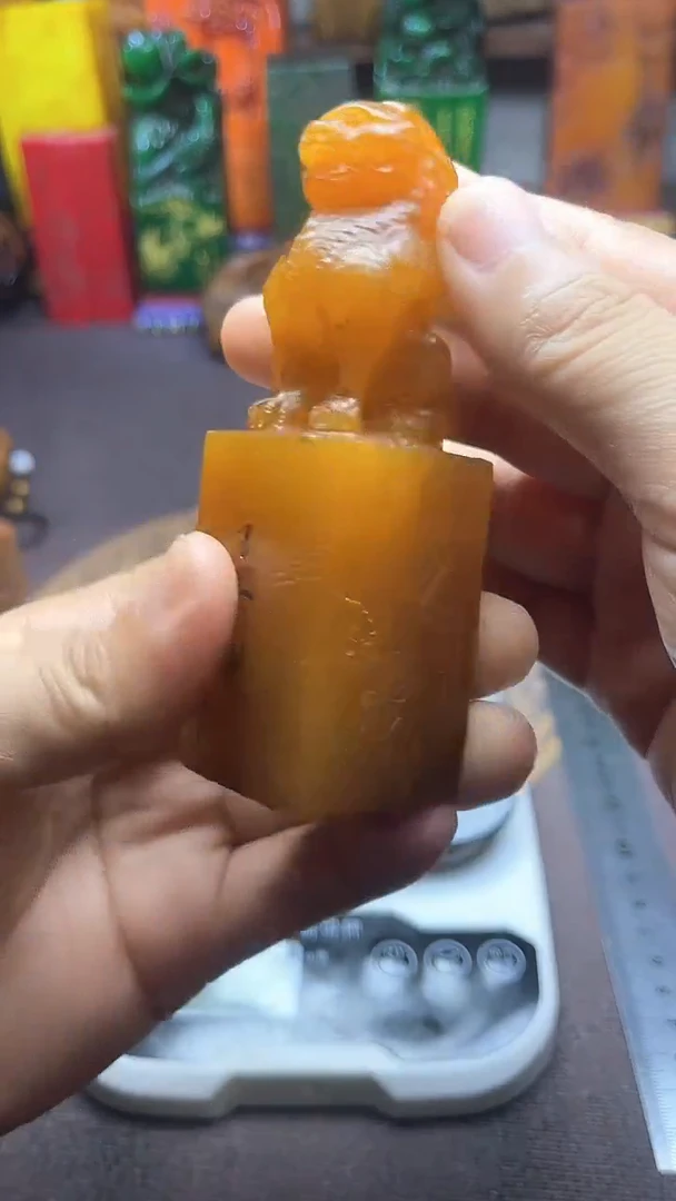 寿山石印石纯天然石料