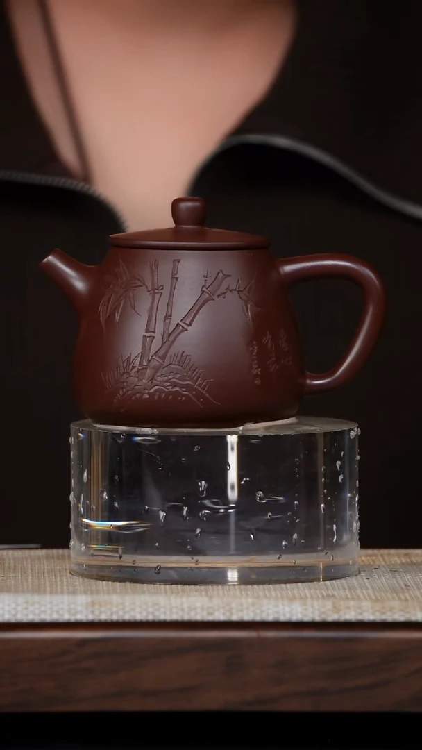 茶壶紫砂原矿手工制作紫砂作品