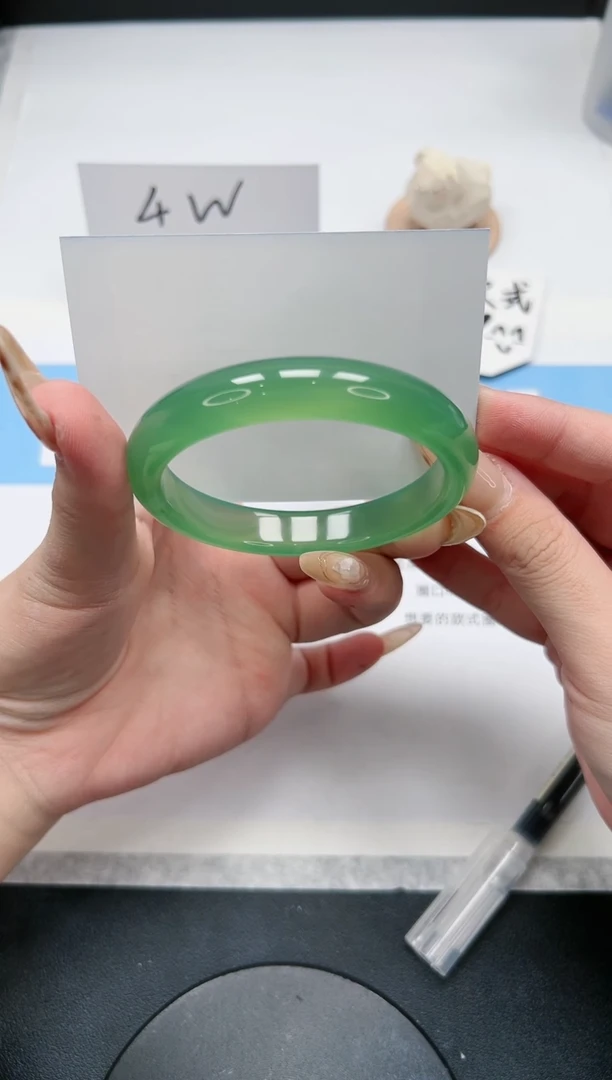 【闪购商品】玛瑙/玉髓手镯未镶嵌216/58.6晴水