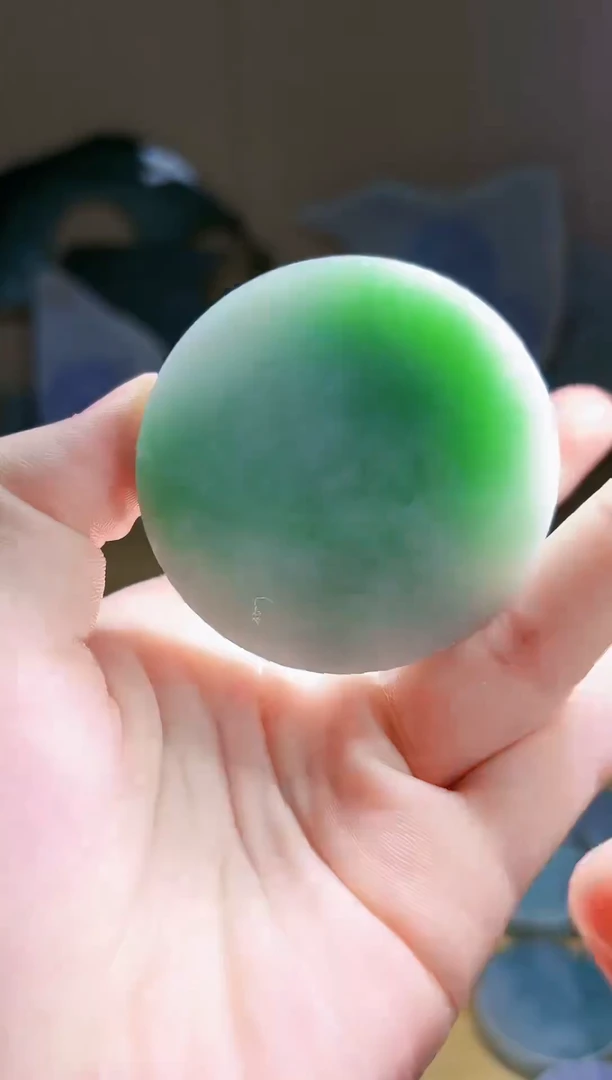 翡翠未镶嵌颈饰翡翠A货 姜谭123