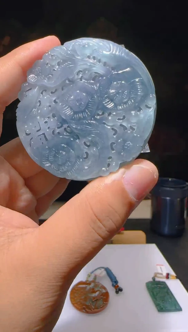 定制翡翠未镶嵌L-@@QJBD616010