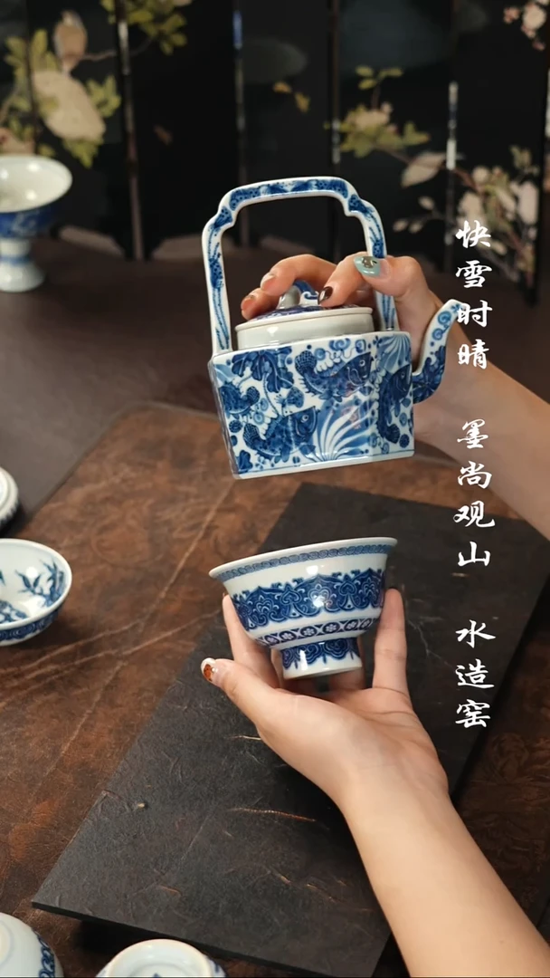 杯子陶㐅*快雪时晴快雪时晴