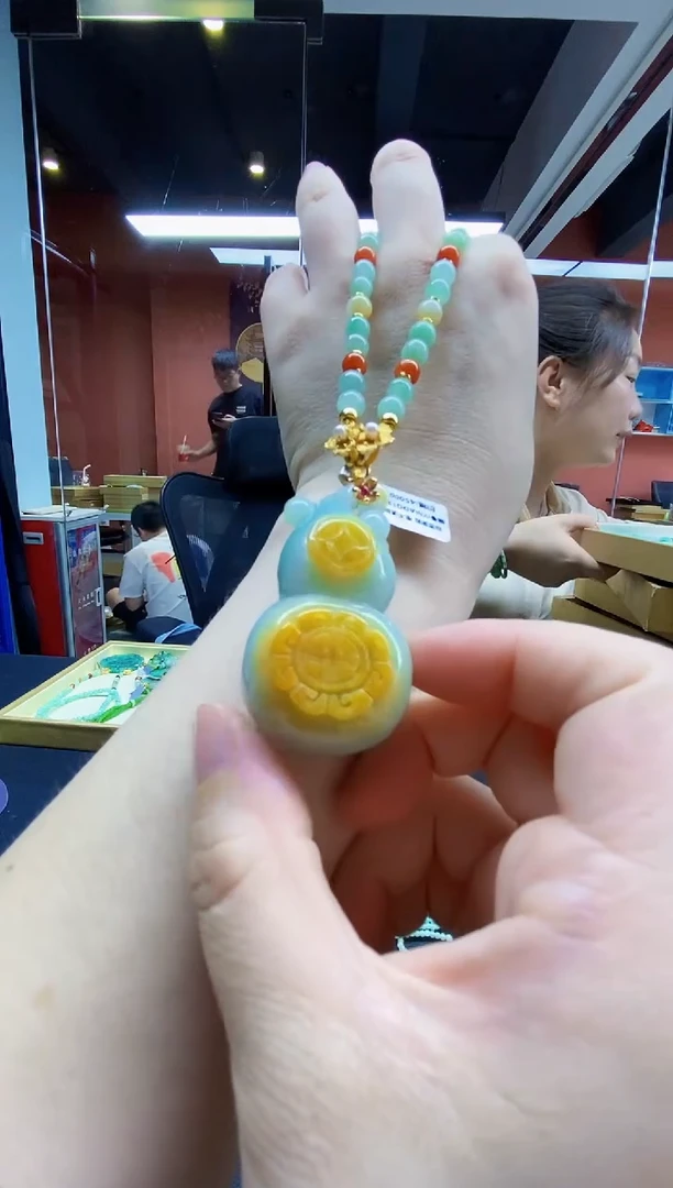 颈饰未镶嵌翡翠翡翠吊坠