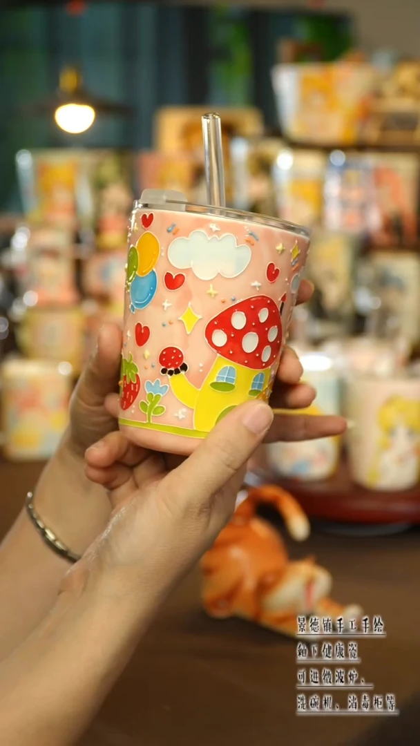 景德镇手绘陶瓷&D003