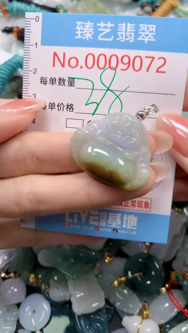 颈饰未镶嵌翡翠9072