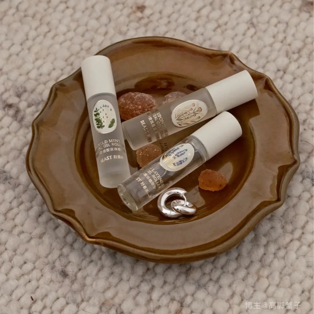 【单只】野兽派滚珠植萃油雪绒花单只芳香香氛随身携带保湿芳香