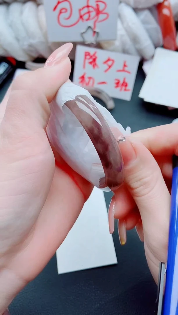 【闪购商品】石英质玉手镯未镶嵌J88-55-56