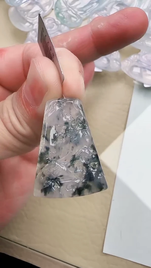 颈饰未镶嵌翡翠缅甸翡翠a货