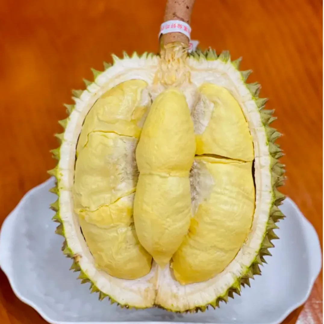 【湿包特价】适合做点心 泰国金枕混发新鲜榴莲 2斤纯肉 软糯香甜 核小  不包售后榴莲同城送金枕长柄泰国