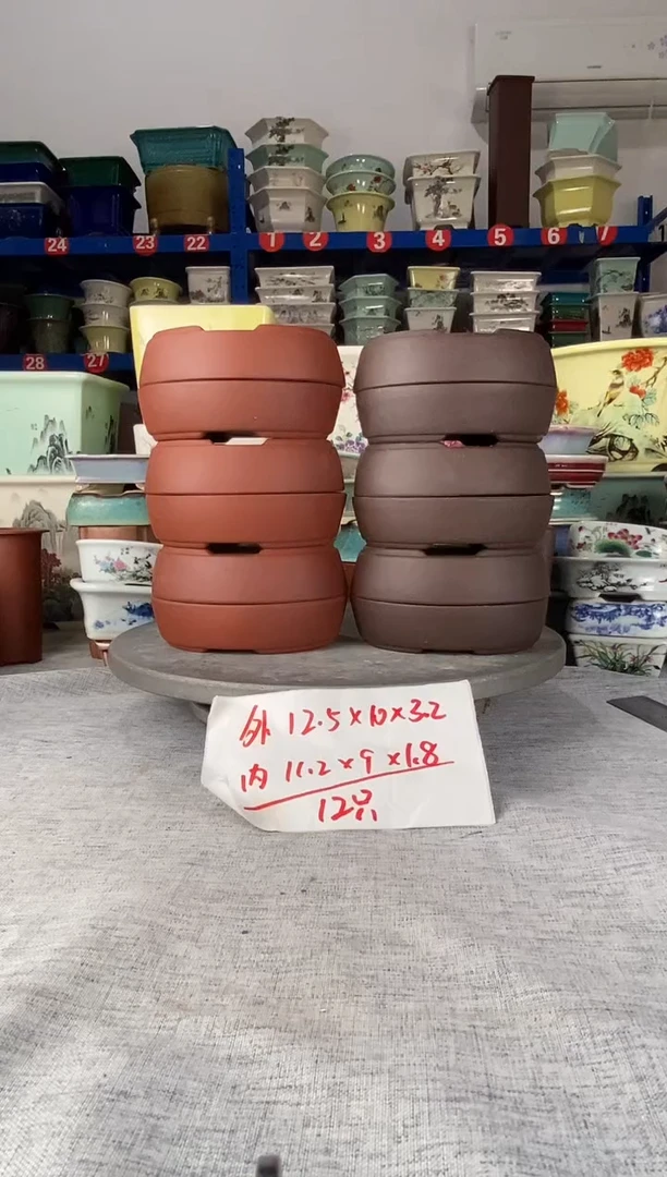 92305十二只椭圆花盆