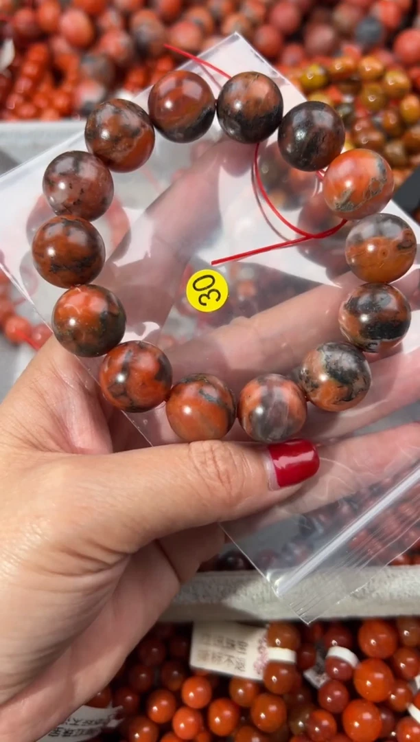 未镶嵌手串南红玛瑙1